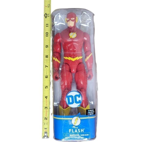 DC Universe Flash 12 Inch Action Figure Collectors Item (Box Damage) #A10 - Picture 3 of 8